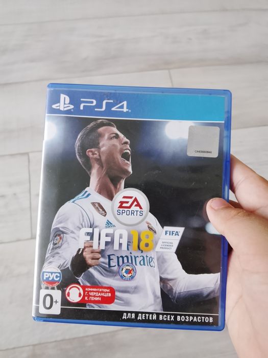 "FIFA18"диск пс4 б/у