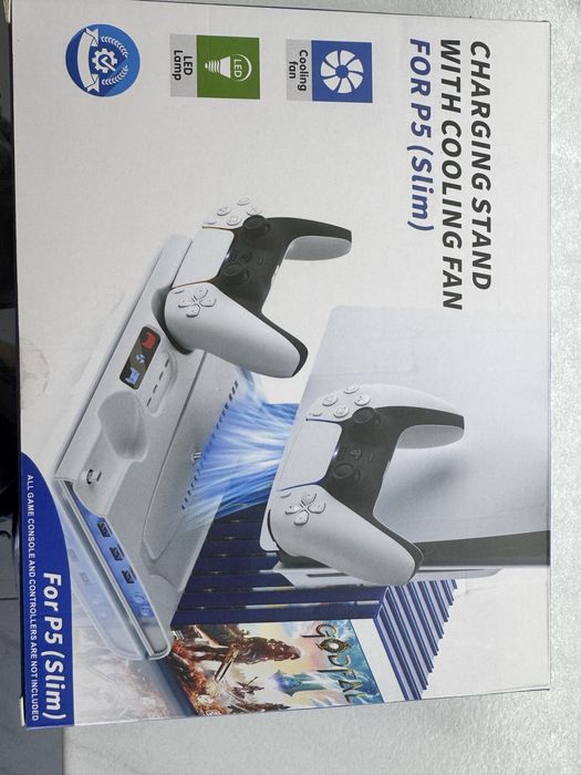 Продам подставку с охлаждением для PS5Slim