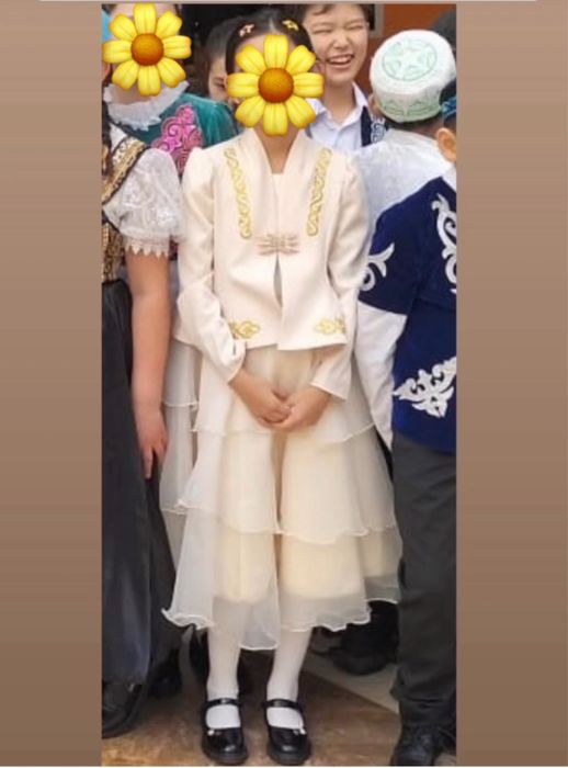 Национальный костюм для девочек за 12 тыс. тенге