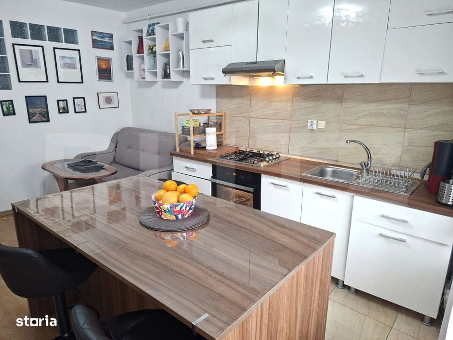 Apartament 2 camere, 50 mp, parcare exterioara, la cheie, Baciu, zona