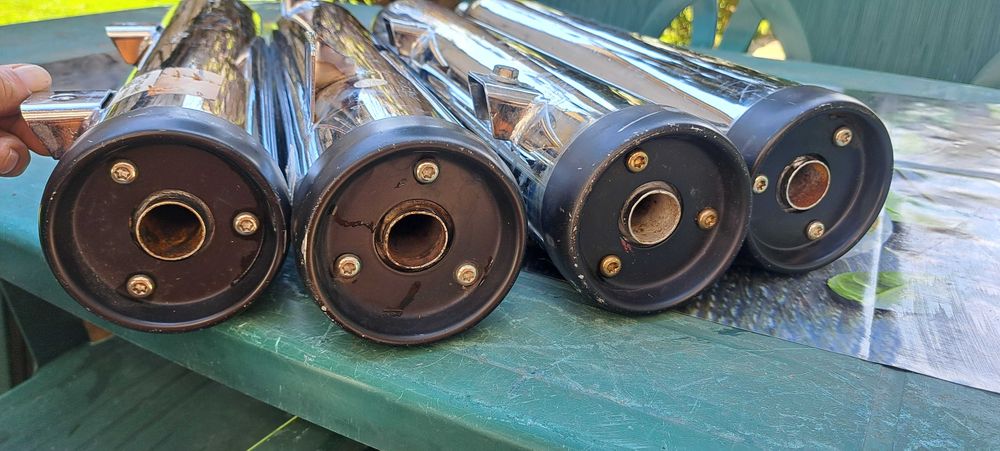 Ауспуси, генерация, части за чопър. Багажник за Vespa нов.