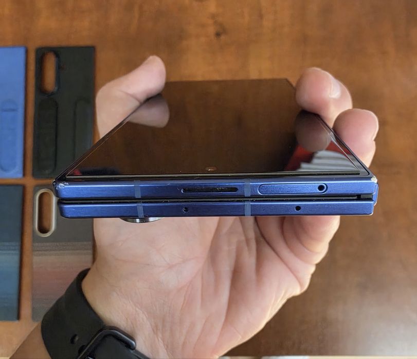 Telefon mobil Samsung Galaxy Z Fold7, 12GB RAM, 512GB, 5G, Blue Shadow