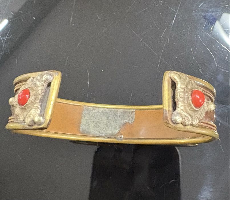 Автентична духовна медна гривна “Namaha Shivaya”ръчно изработена Индия