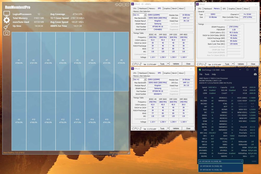 Memorie Corsair si Kingston 32GB/64GB, DDR5 5600MHz/6000MHz