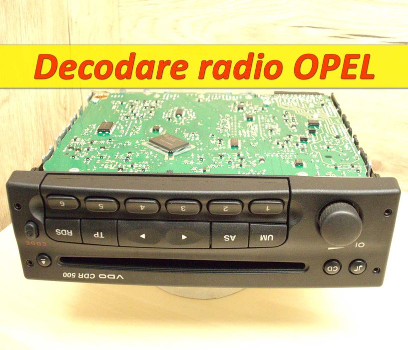 Decodare radio Opel reparatie navi CD 30 90 50 70 40 80 CDR 500 2005