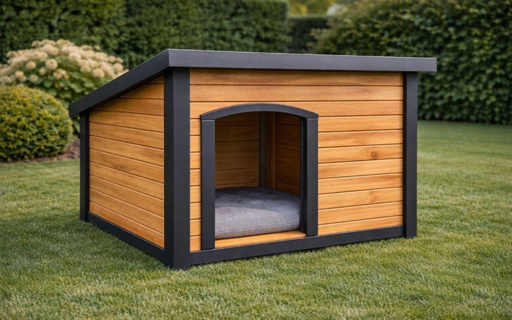 Cușcă Câine izolată, model rezistent - Acoperiș rabatabil - Toate taliile