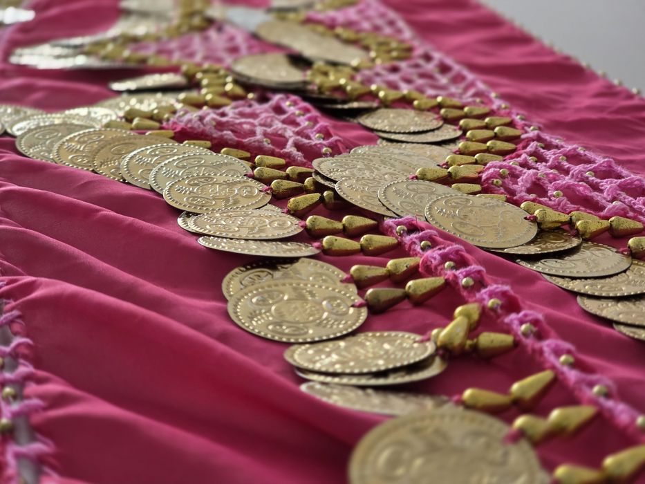 Египетски шалове за Бели Денс с пендари