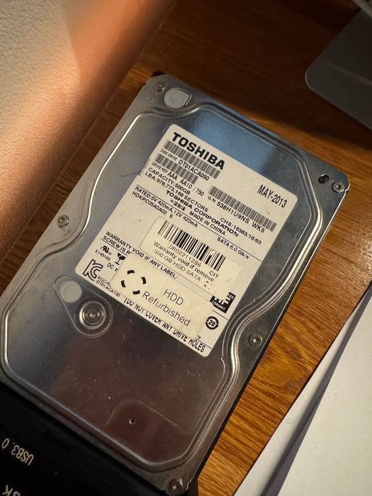 Hard disk Toshiba DT01ACA 500GB, 7200rpm, 32MB cache, SATA III 3.5"