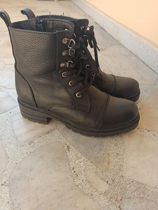 Детски зимни боти естествена кожа