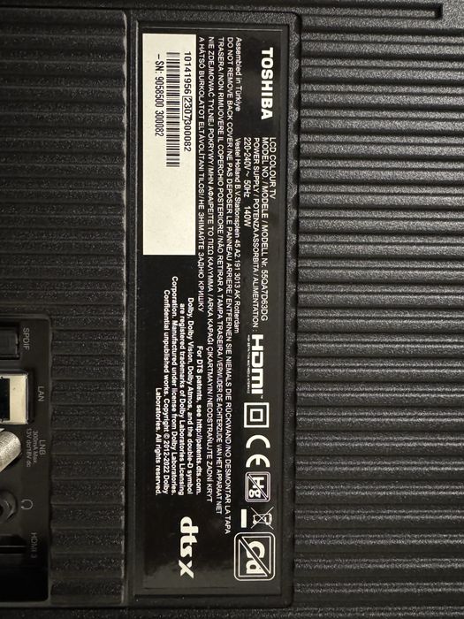 Телевизор Toshiba 55 инча смарт телевизор за части