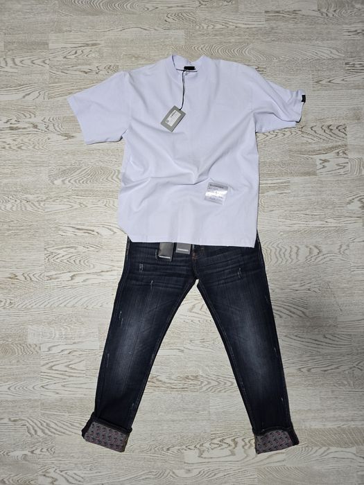 Tricou premium blugi premium dsquared d&g