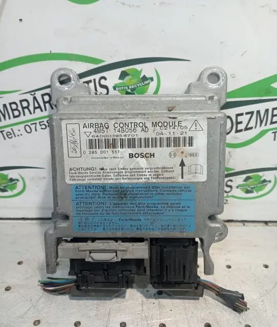 Calculator airbag Ford Focus 2004 1.6 TDCi MT (109 hp)