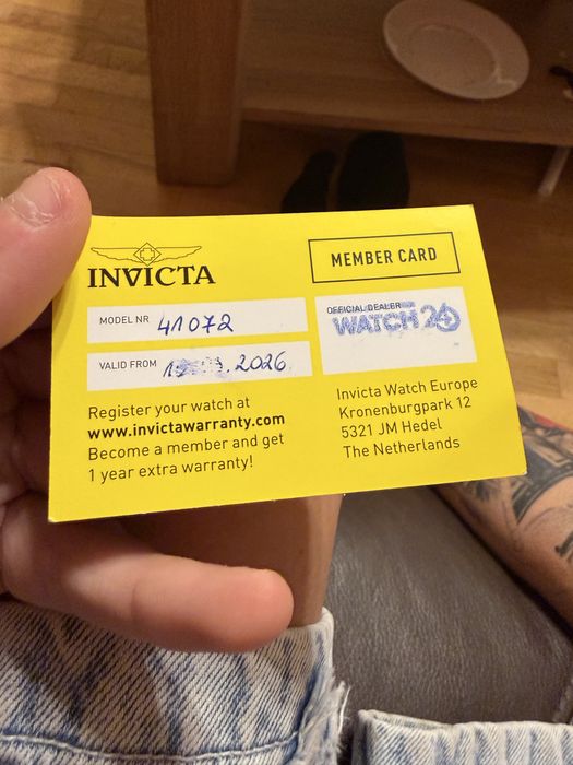 Часовник Invicta DC limited edition
