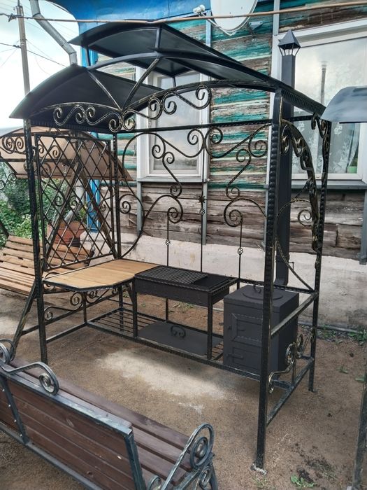 Мангальная зона стационарная