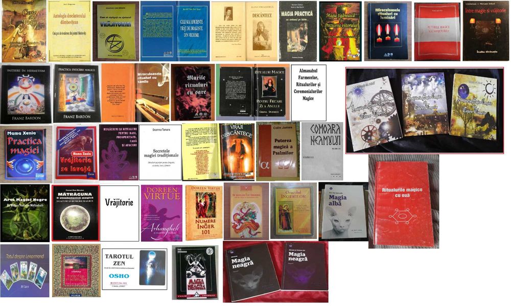 RARA carte de vraji Enciclopedia stiintelor oculte colectie 1995 490pg