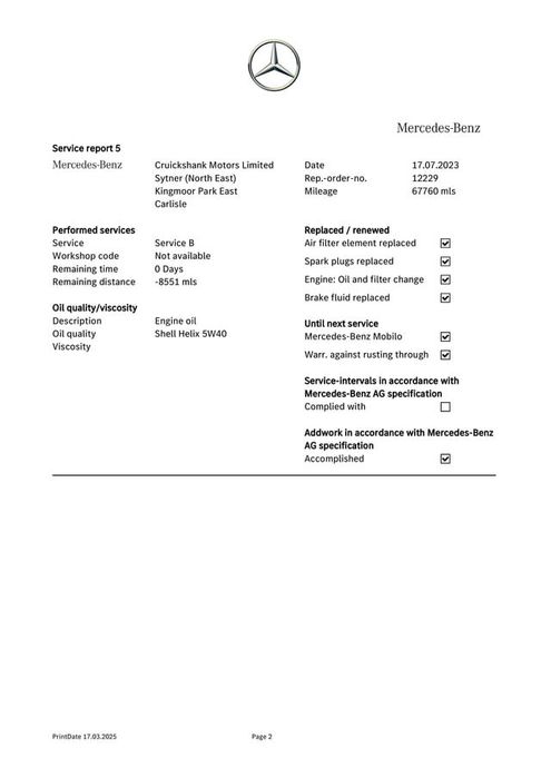 Проверка на история Мерцедес по ВИН (Mercedes Benz VIN check)