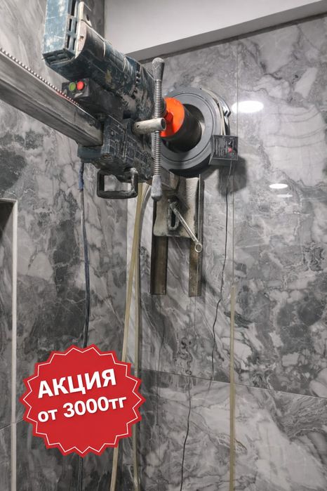 Алмазное сверление бурение