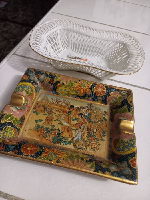 CADOU,Scrumiera,Tăvița Fine Portelan ASIA,UNICATE,câteva FILME RARE