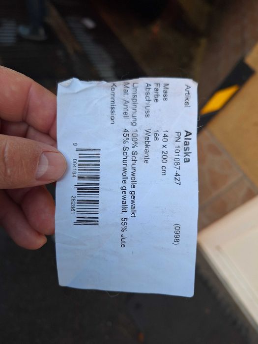 Covor lână 140×200