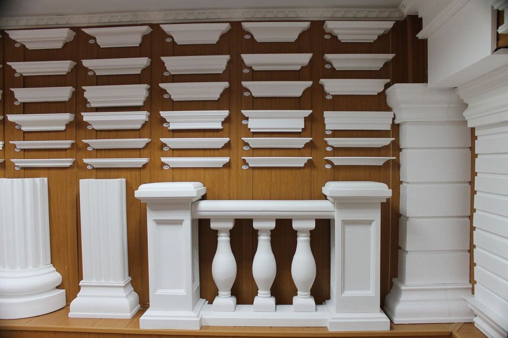 Элементы декора из пенополистирола