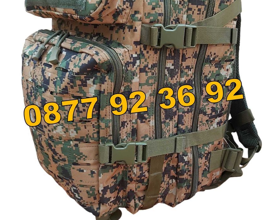 ПРОМОЦИЯ ! Военна туристическа раница, туристическа чанта, къмпинг