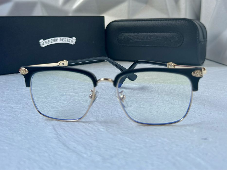 Очила за компютър Диоптрични рамки прозрачни слънчеви chrome hearts