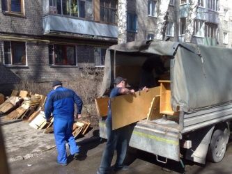 Вывоз строительного мусора мебели