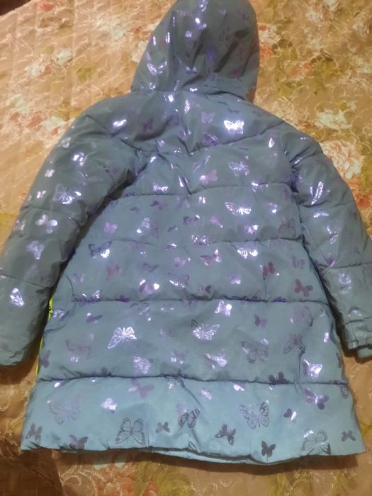 Пальто детское теплое