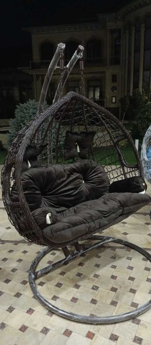 Kachelya Rotang | Toqilgan Mebel | Качела Ротанг | Плетёная Мебель