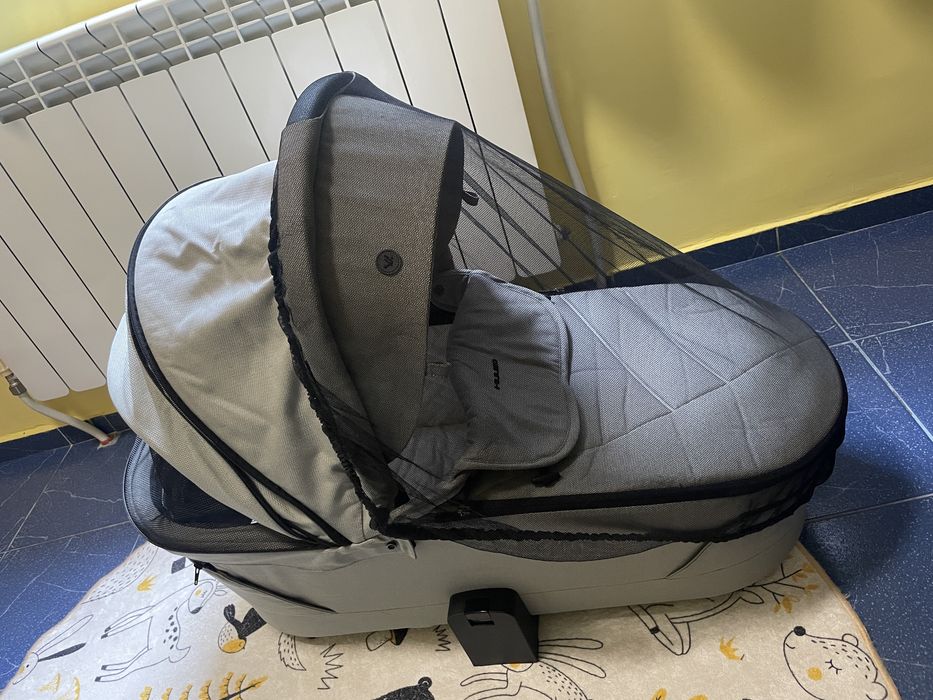 Бебешка количка 2в1 Quick 4.0 Steel Grey – Muuvo