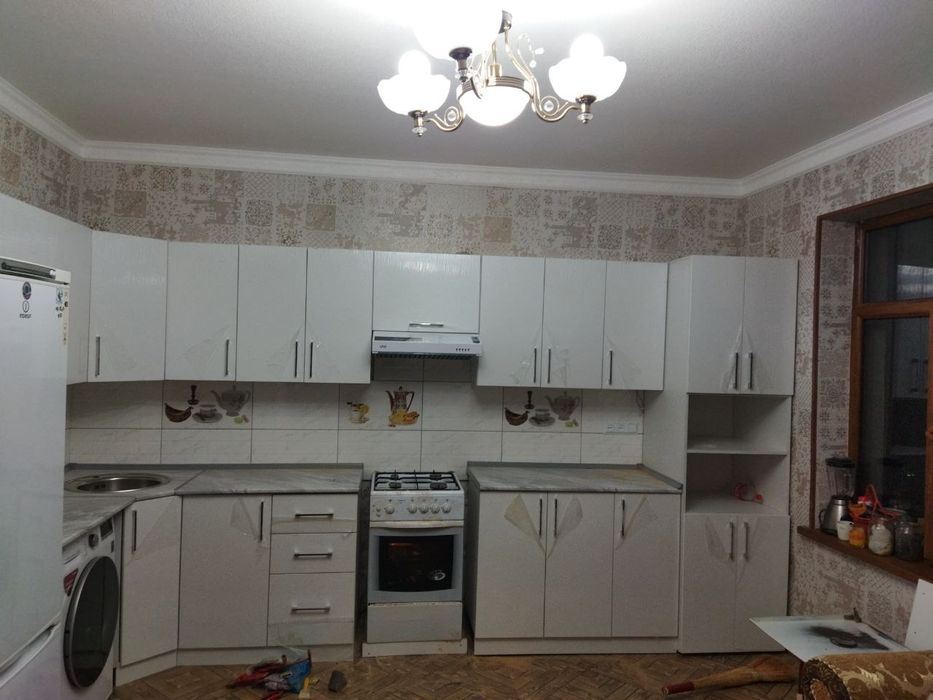 Кухонная мебел ошхона мебел шпон акрил мдф крашний