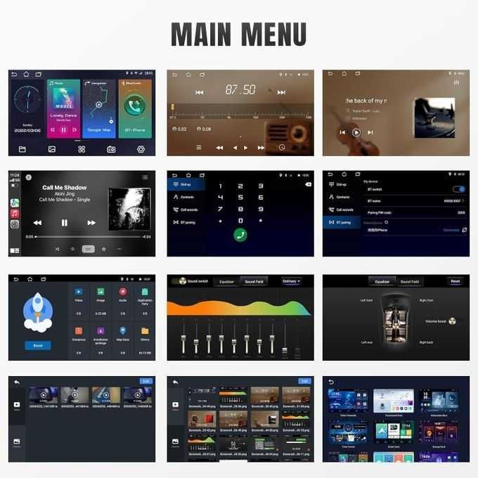 Мултимедия за Toyota Yaris 1999 с Android Двоен дин 2DIN Навигация