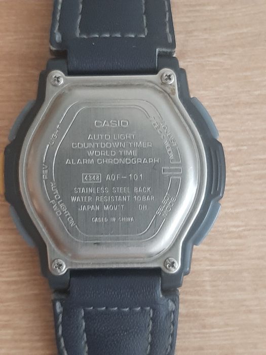 Ceas Casio AQF-101 (Modul 4348) Active Dial, Termometru, 10 BAR