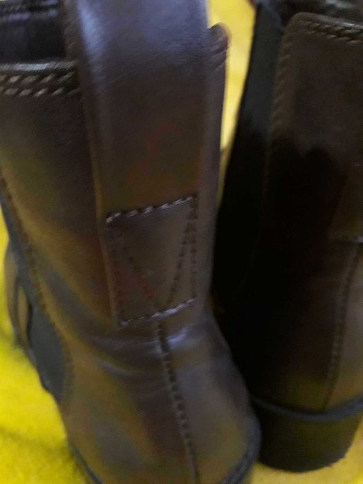 Дамски кожени боти "HM" номер 37