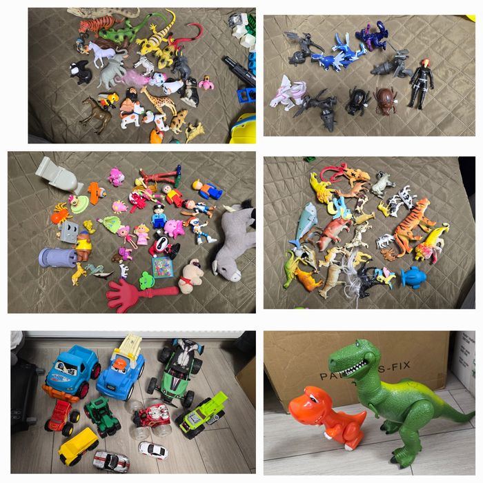 Jucarii plus masini animale