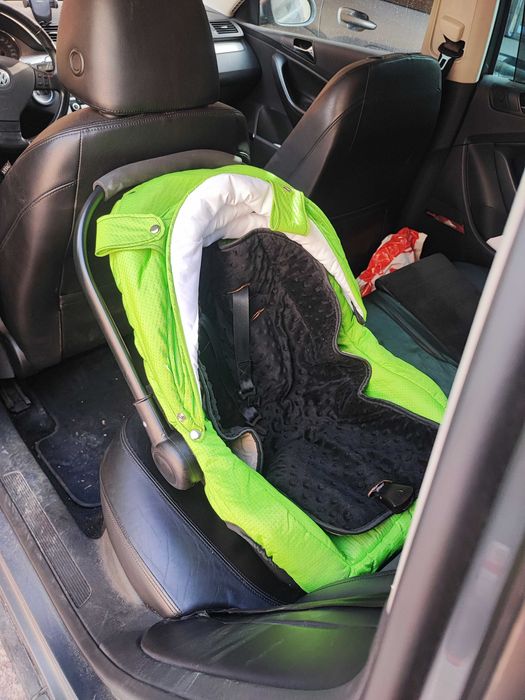 Бебешка количка Adbor Zarra 3in1 зелена