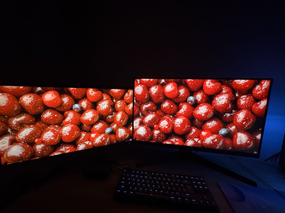 Asus VG27AQ3A + ViewSonic VX2458