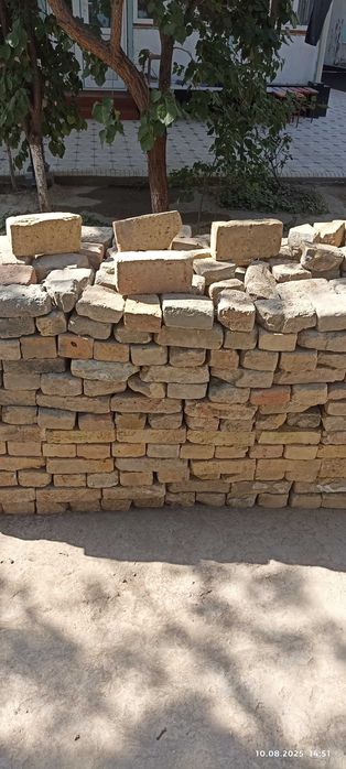 Кирпич  жжённый (пишик гишт)