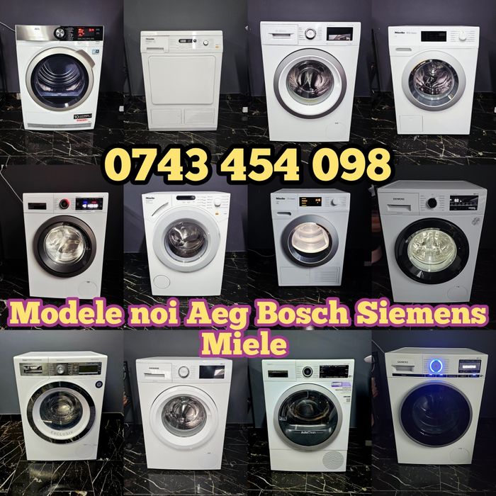 Masina de spălat uscator de haine Bosch Siemens Aeg Miele