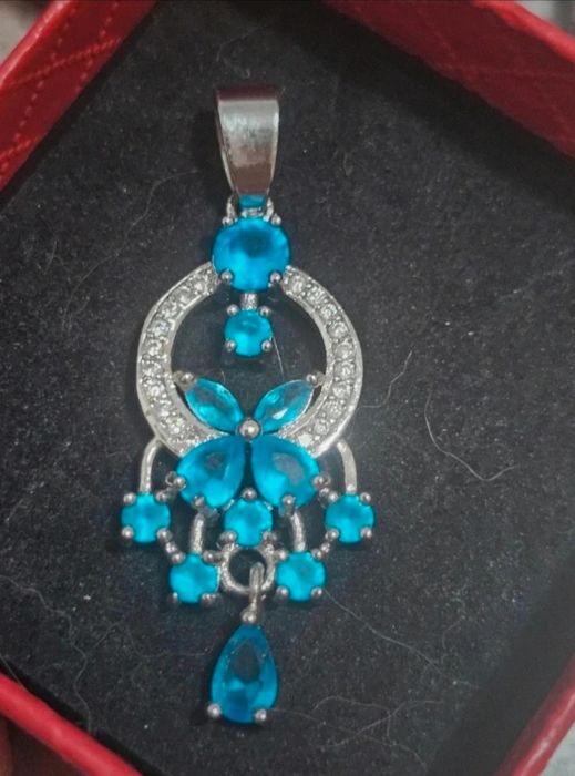 Pandantiv damă nou finuț din argint stantat 925