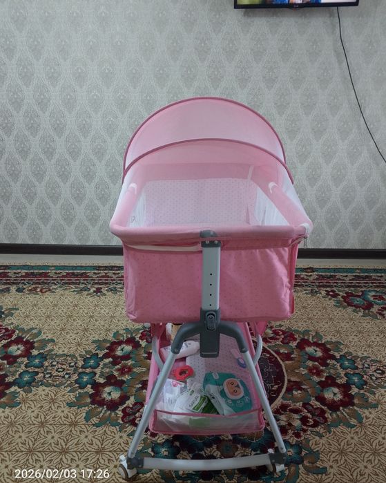 Манеж кровать качалка за 15.000