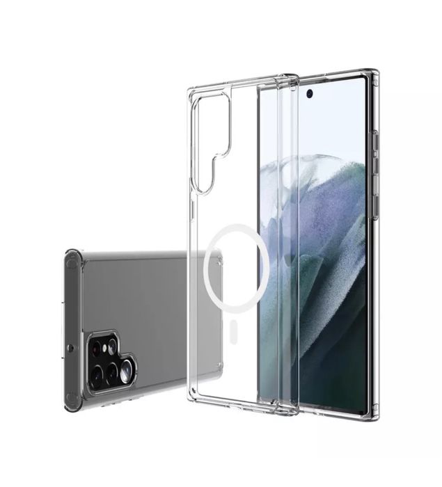 Samsung S26 S25 S24 S24 FE S23 S22 Plus Ultra Husa Super Safe Magnetica C