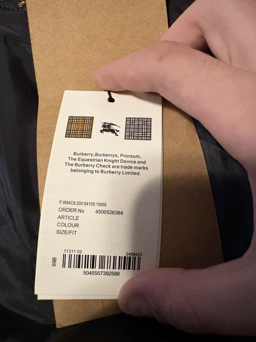 Geaca puffer Burberry(+vestă)