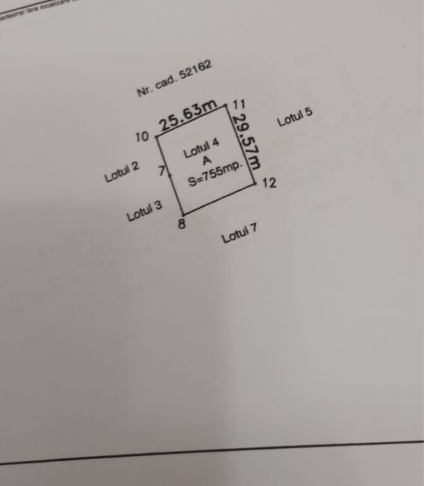 Teren intravilan – perfect pentru casă, zonă liniștită