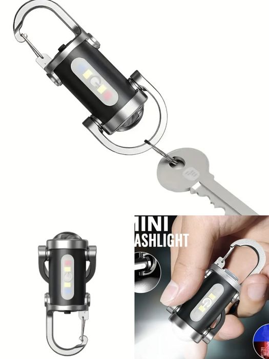 3 в 1 аварийна ключодържачка фенерче