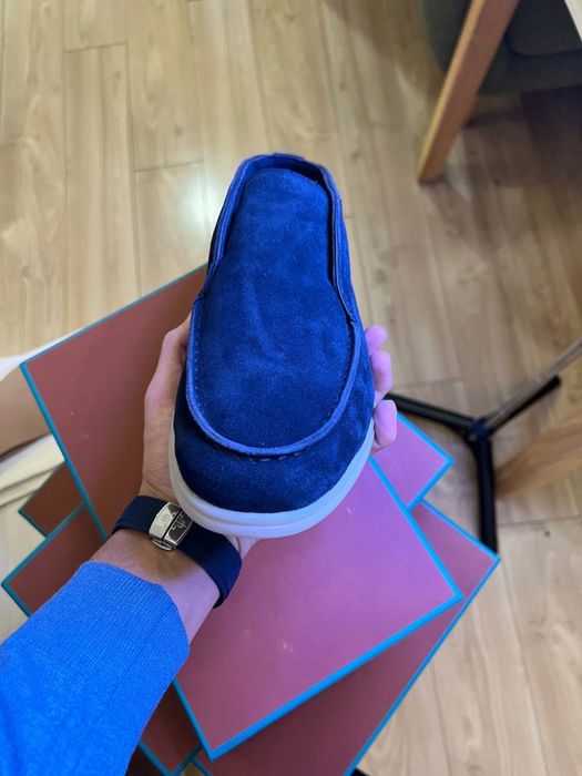 Лоферы с мехом.