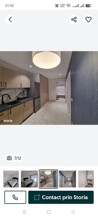 Garsoniera confortabilă cu balcon în centru