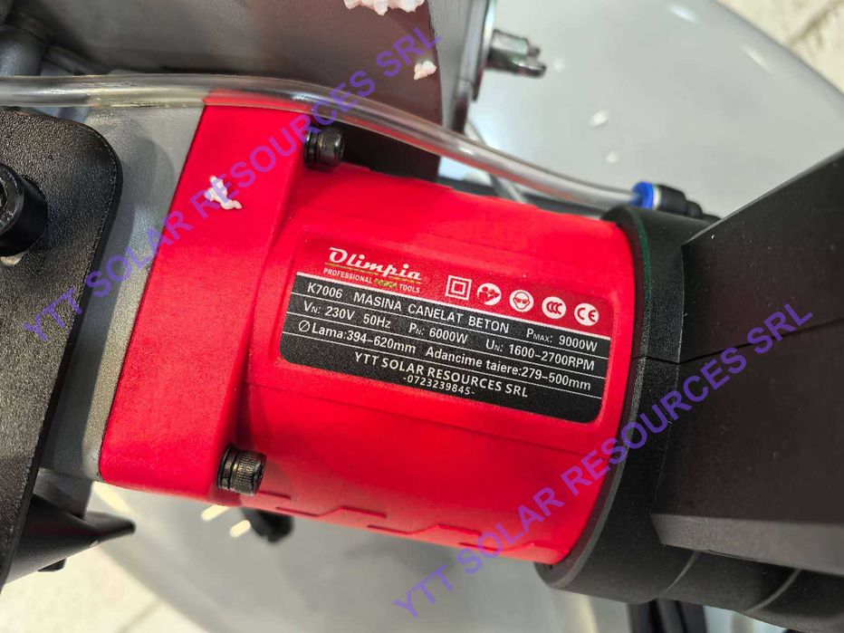 Masina / drujba cu inel taiat beton / ziduri 230V, 6000W, disc 410mm