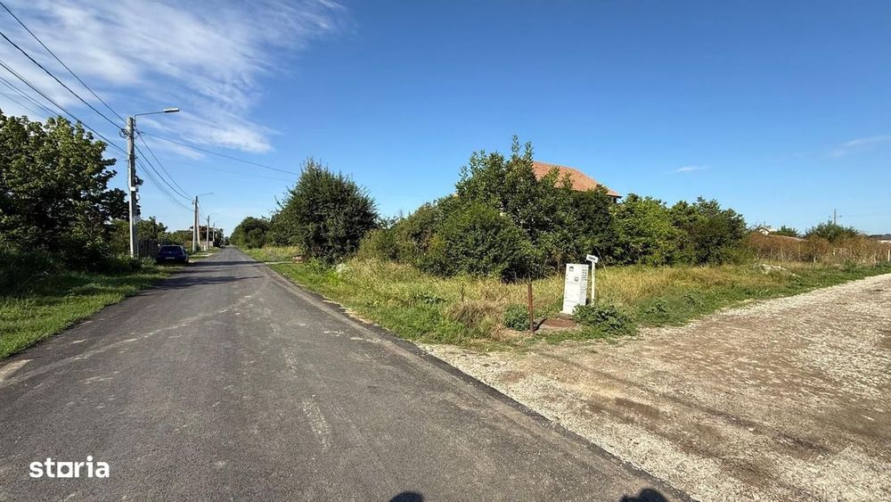Copaceni -Liviu Rebreanu, teren 3600mp, utilitati, pretabil investitie