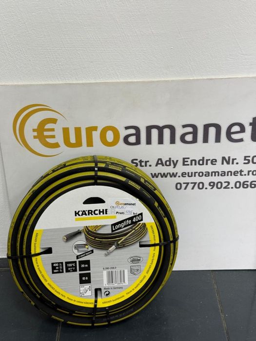 Furtun de inalta presiune Longlife, 20 m, ID 8, 400 bar, 1 x -A-